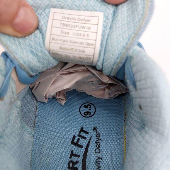 Gdefy Gravity Defyer XLR8 Blue Womens Sz 9.5 Athletic Walking Back Pain Relief - Picture 10 of 10